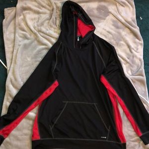 Black and red drifit sweatshirt